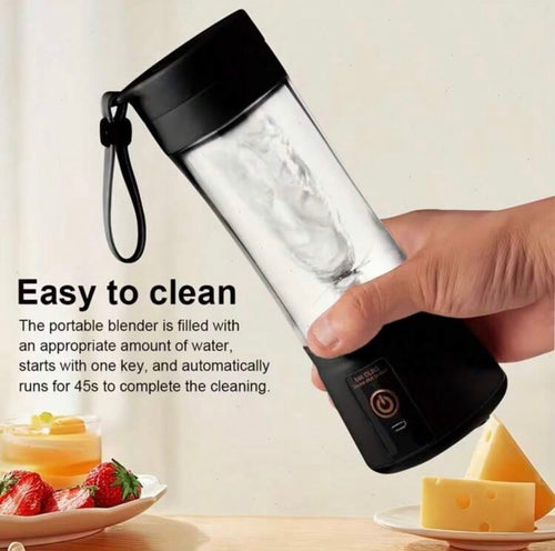 Happy Home Portable Blender | 380 USB-C Rechargeable Travel Juicer