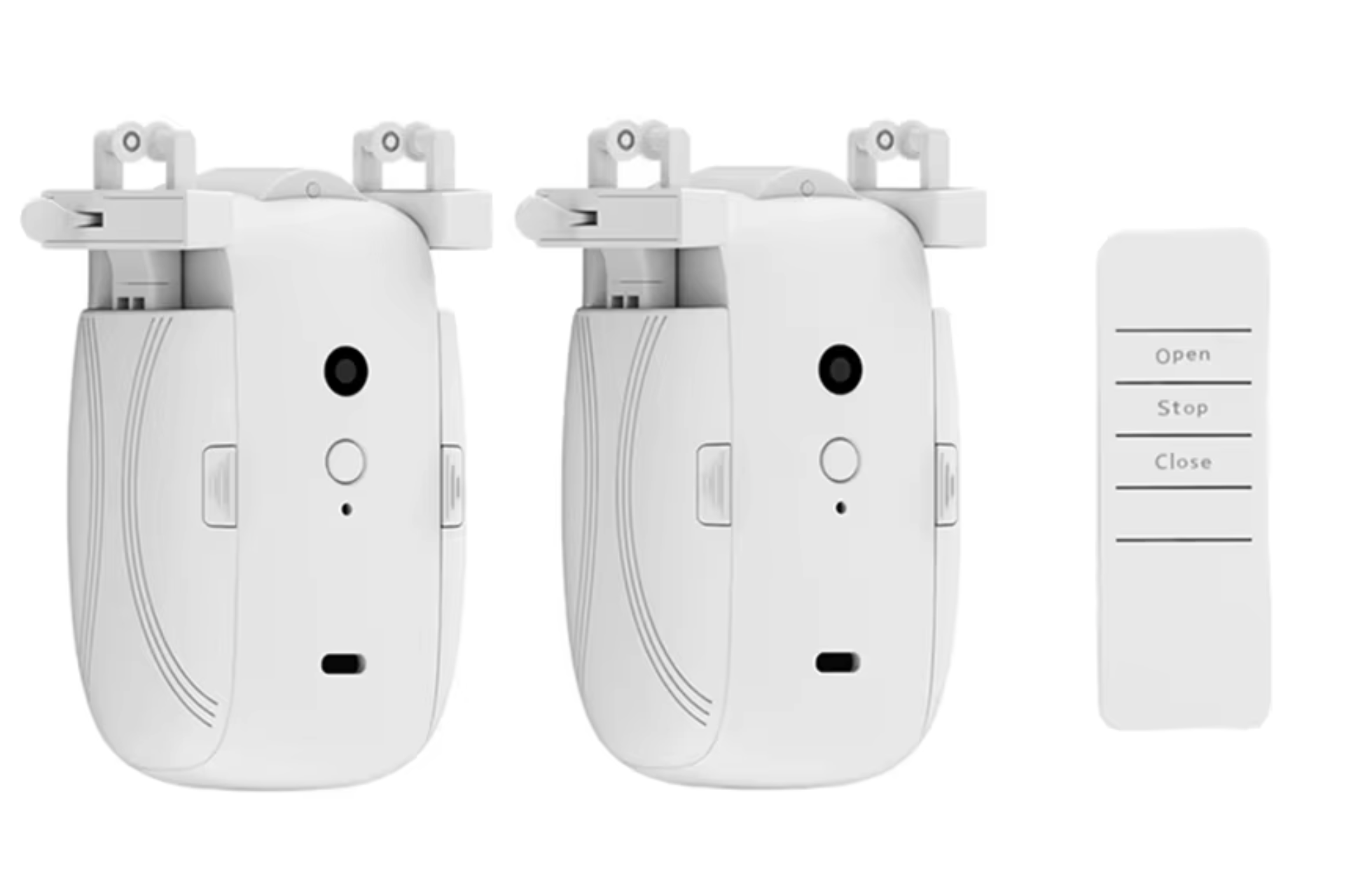 Happy Home Smart Curtain Robot- 2 pack (Remote & App Control).